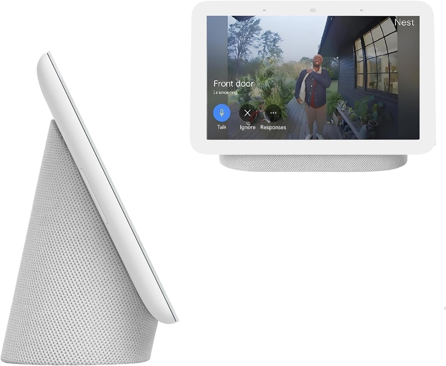 Google Nest Hub 7” Smart Display with Google Assistant (2nd Gen) - Chalk