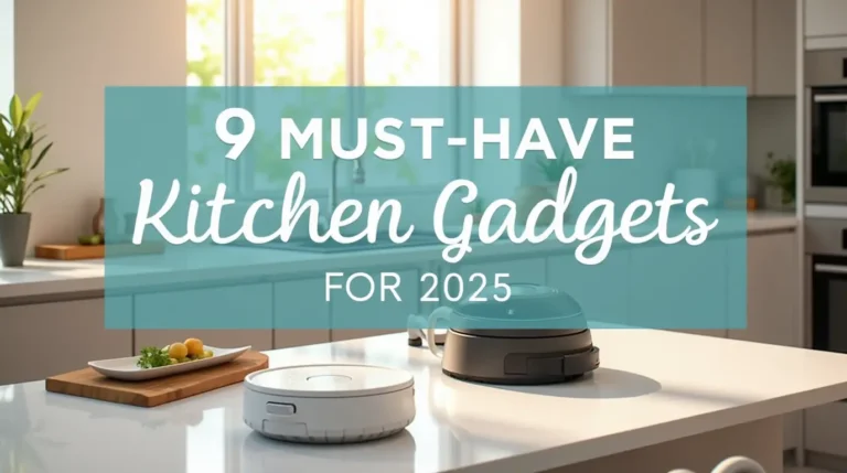 Smart Kitchens Made Simple: Discover 2025’s Game-Changing Gadgets
